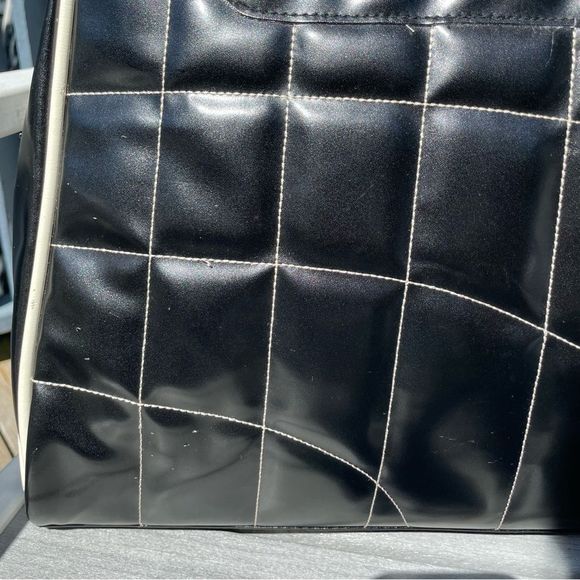 MTV Vintage black faux leather large purse - Picture 3 of 11